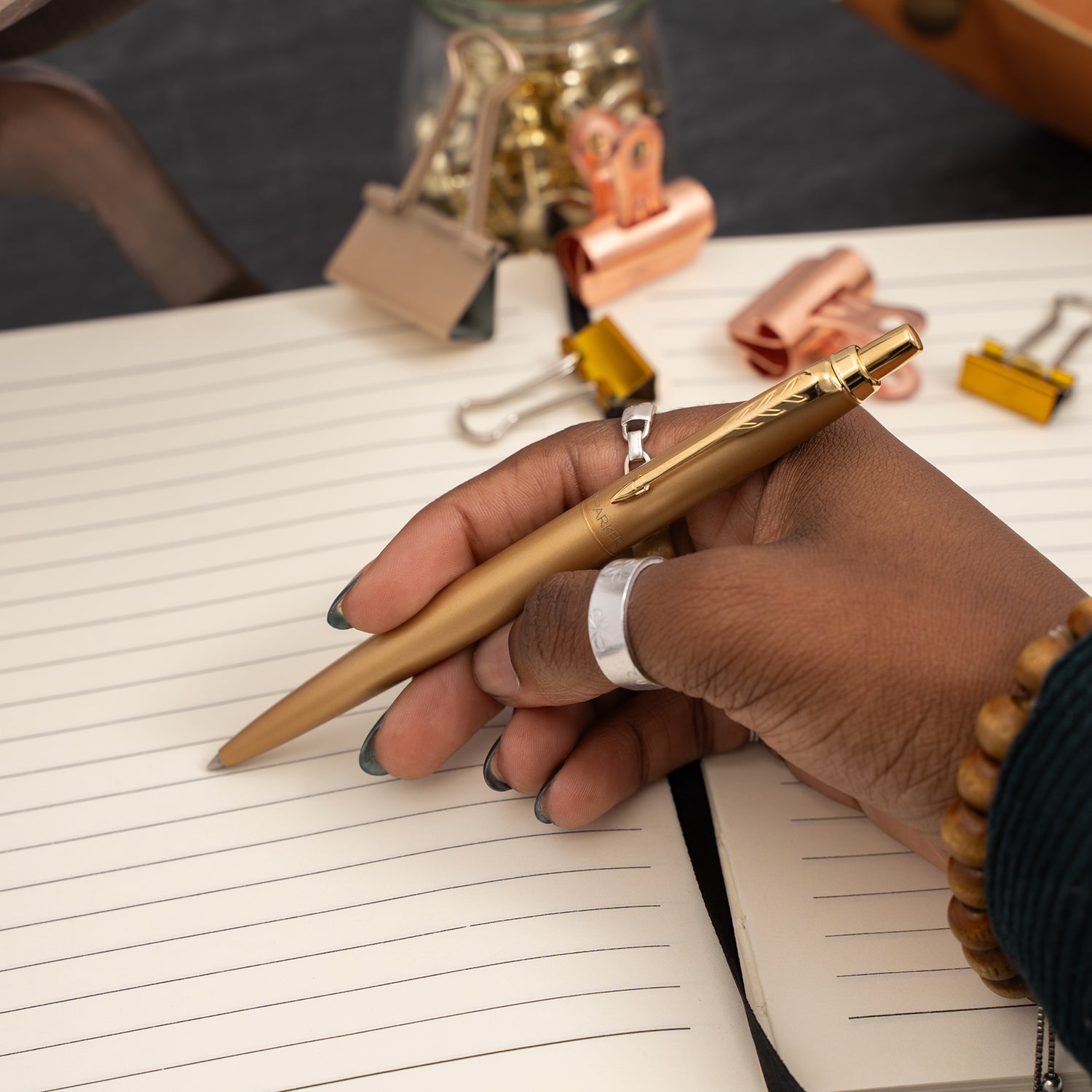 Parker Jotter XL Ballpoint Pen - Monochrome Gold