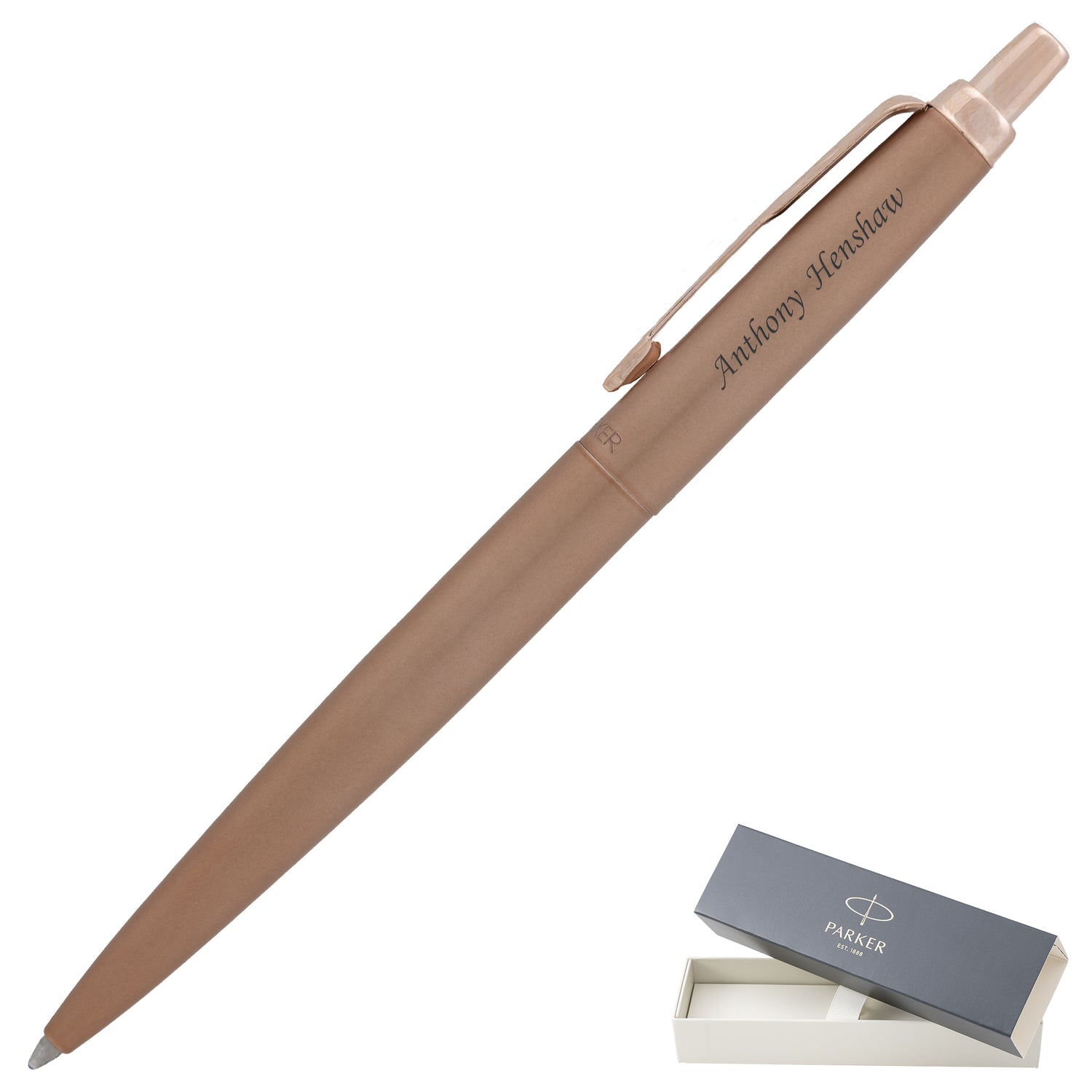 Parker Jotter XL Ballpoint Pen - Monochrome Pink Gold