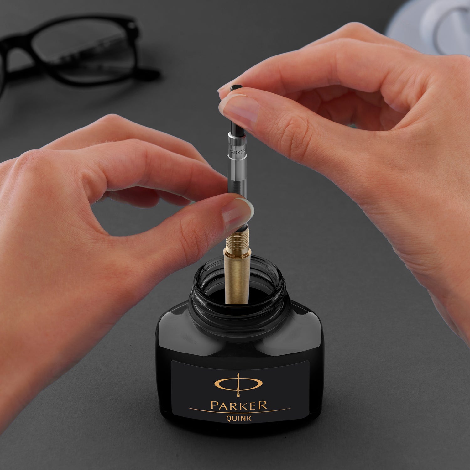 Parker Quink Ink Bottle - Black