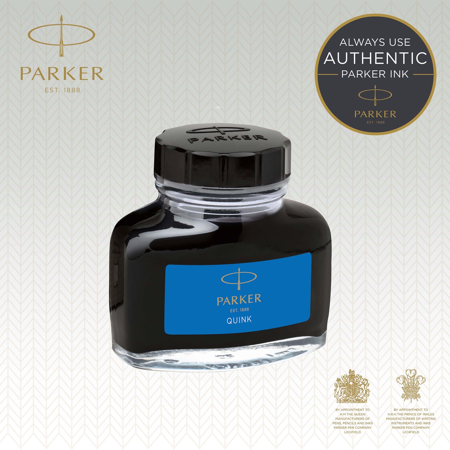 Parker Quink Washable Ink Bottle - Blue