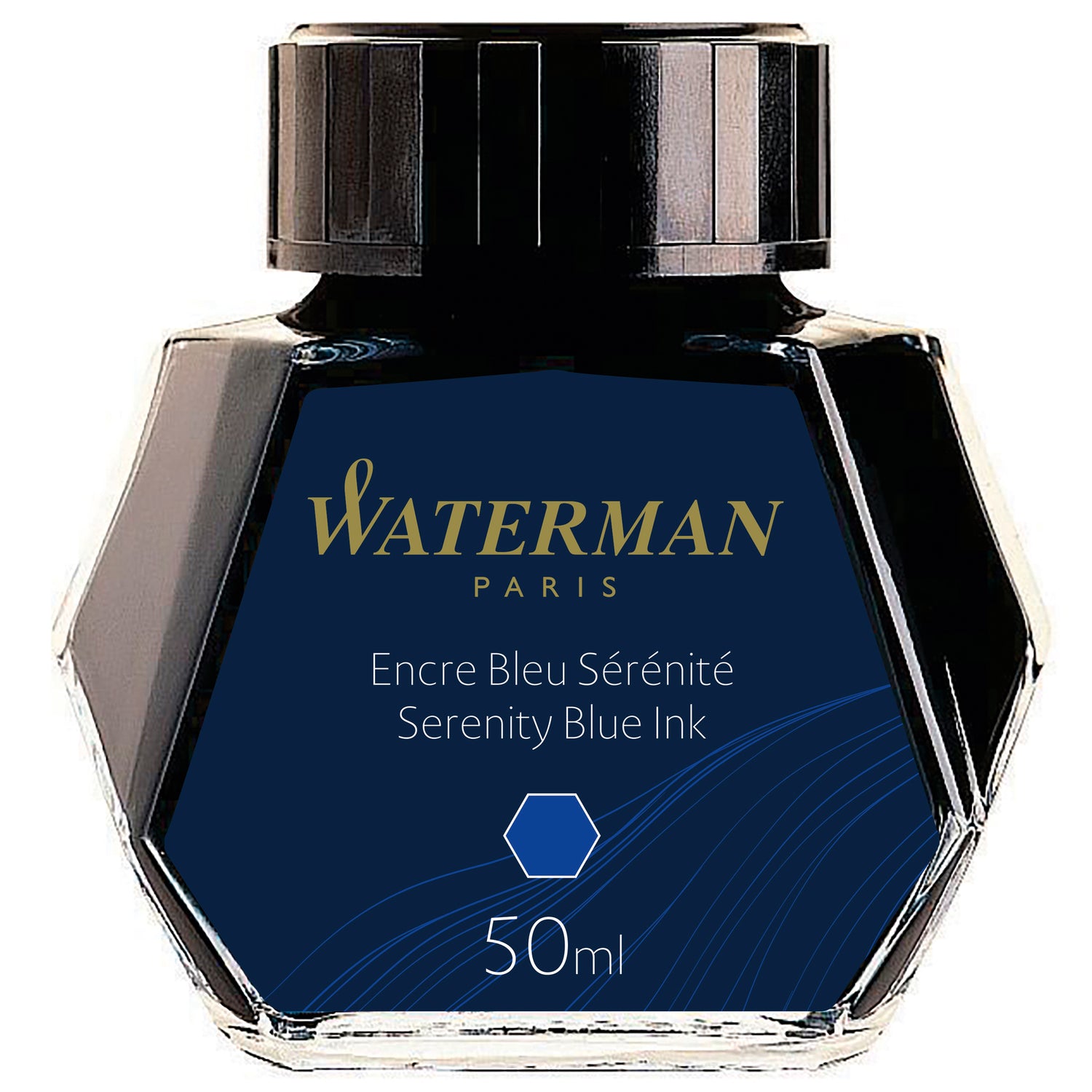 Waterman 50ml Fountain Pen Ink - Serenity Blue