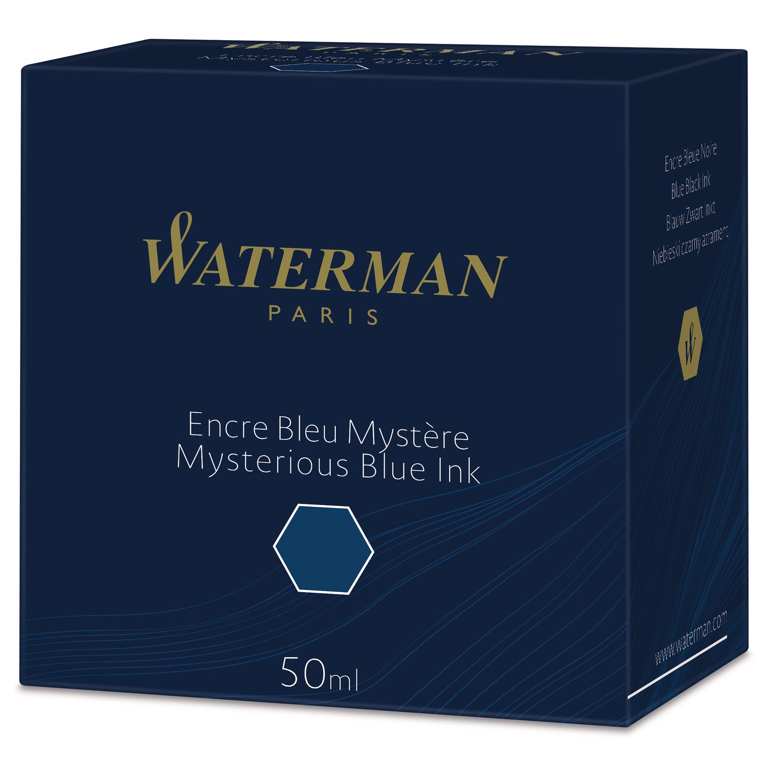 Waterman 50ml Fountain Pen Ink - Mysterious Blue