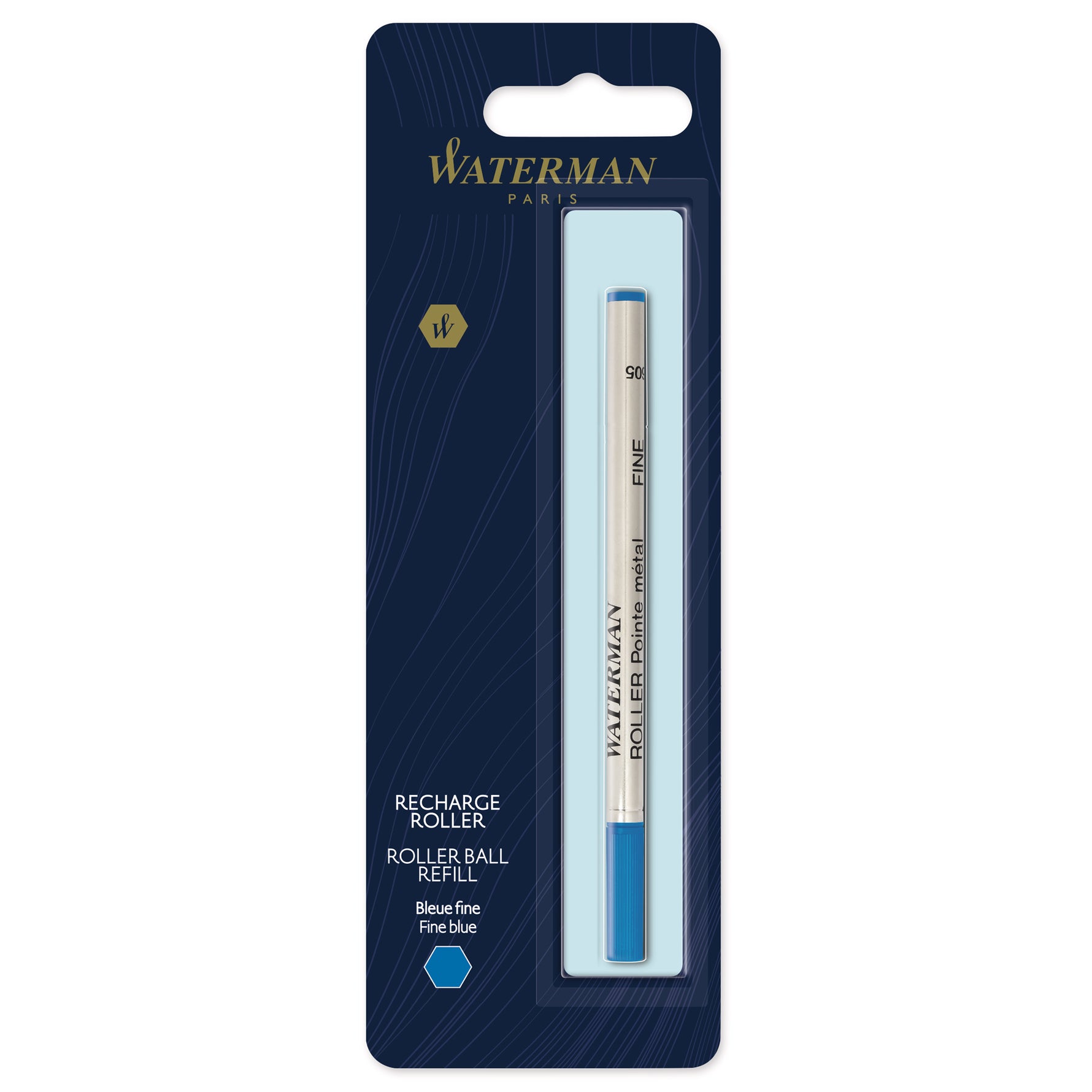 Waterman Rollerball Fine Refill Blue