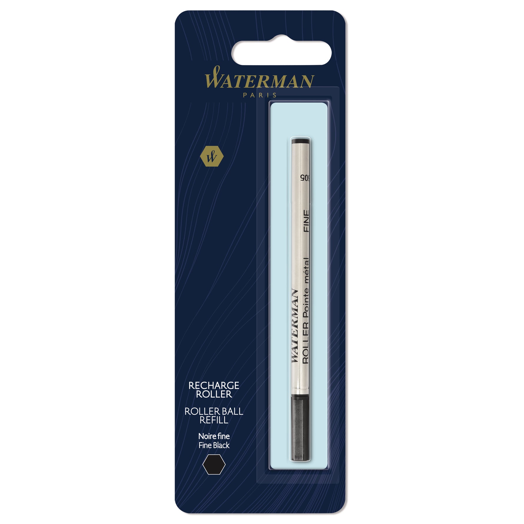 Waterman Rollerball Fine Refill Black