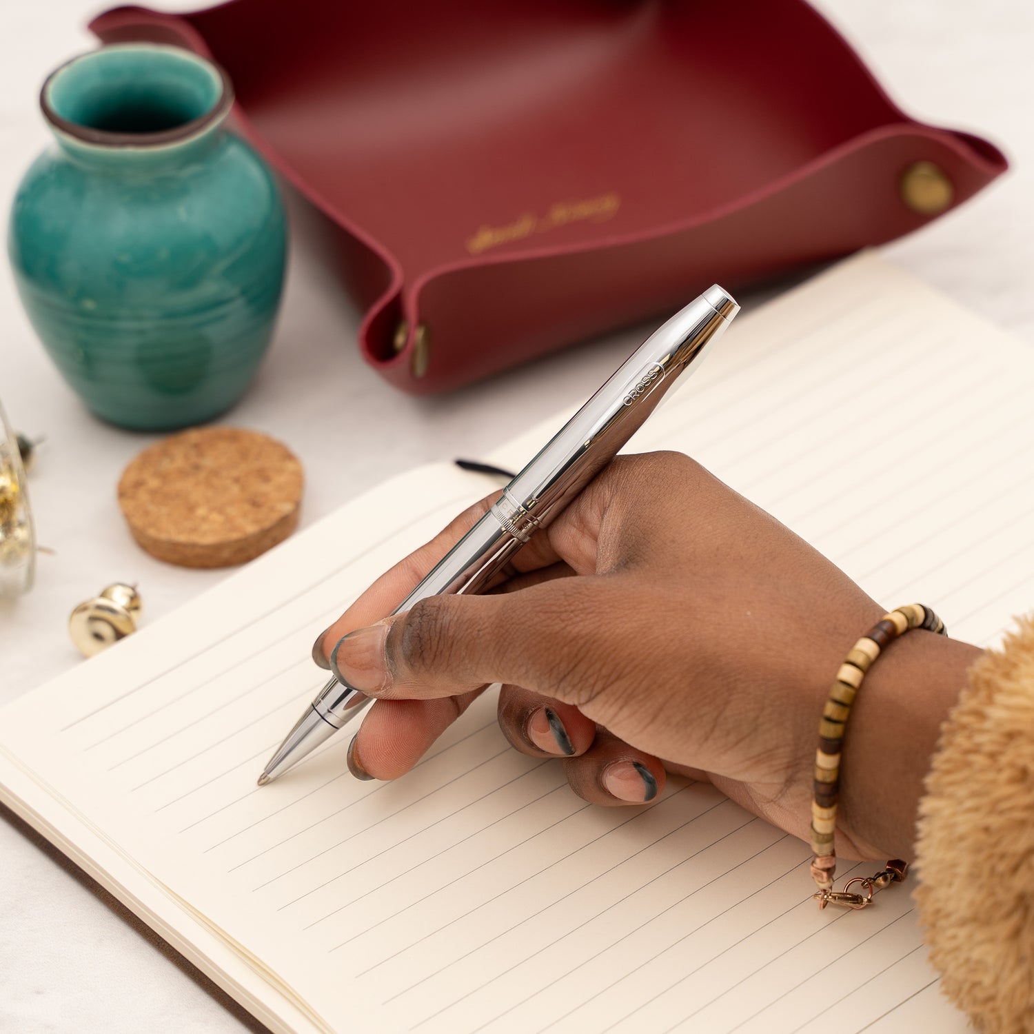 Cross Foundry Ballpoint Pen - Chrome