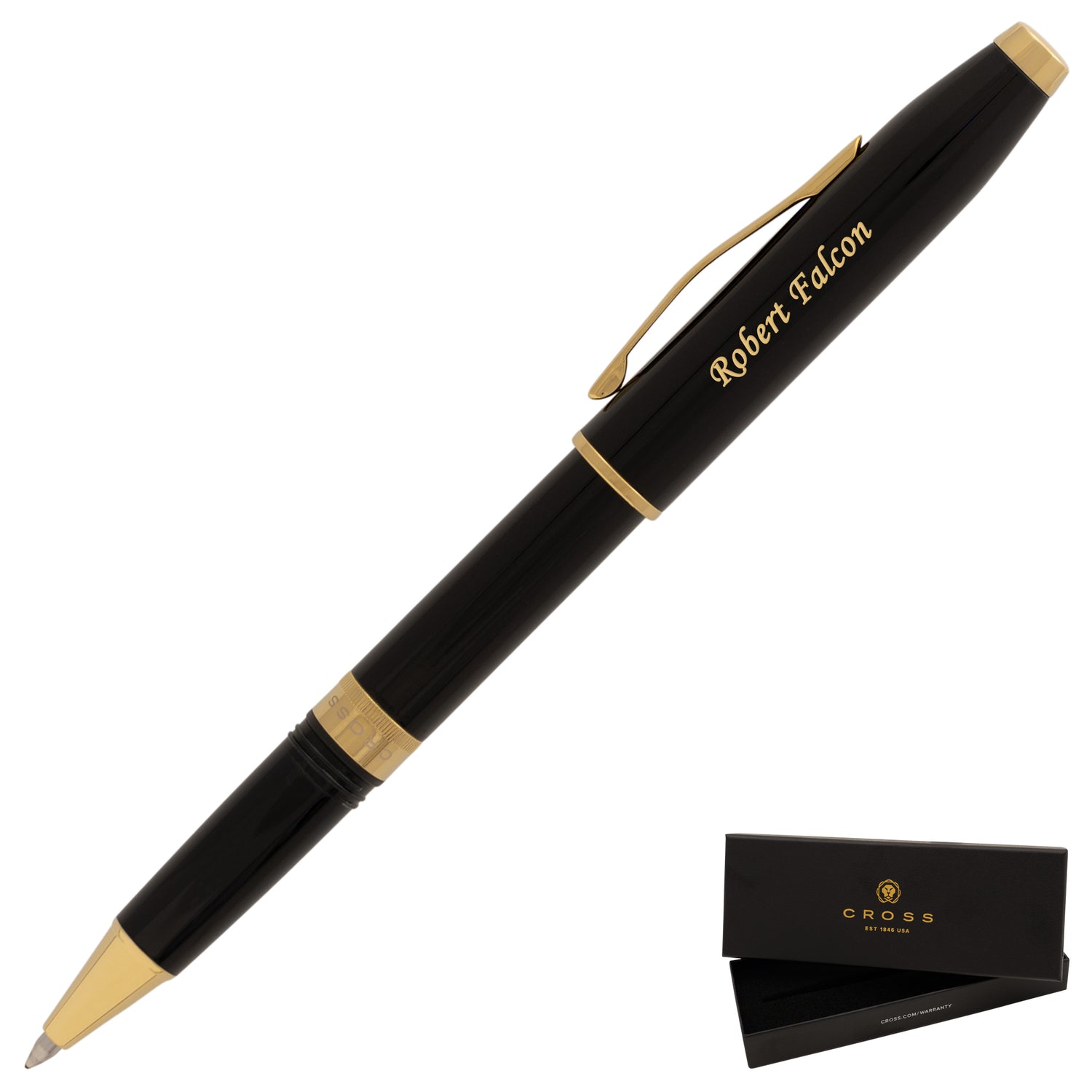 Cross Foundry Rollerball Pen - Black