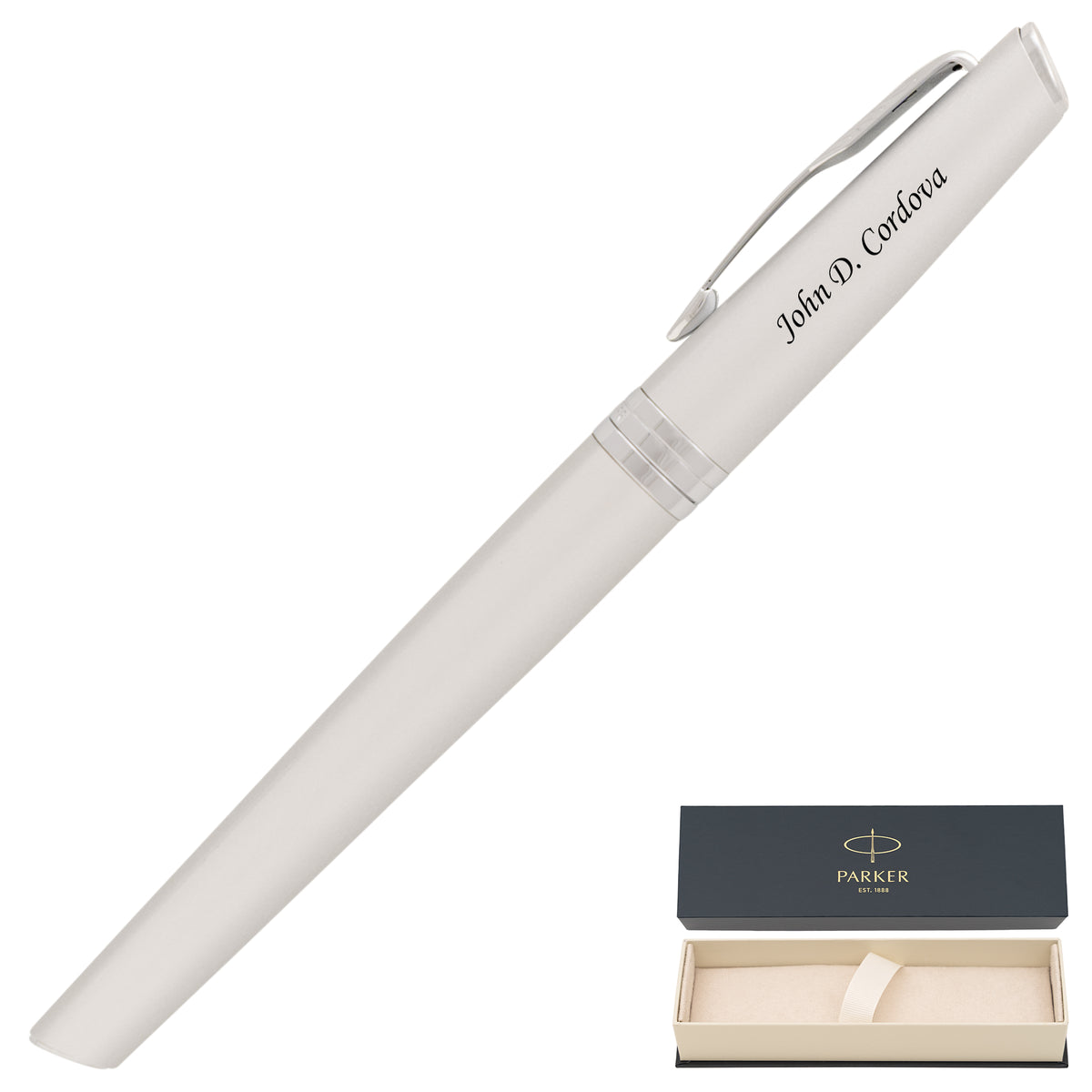 Parker Meridian Rollerball - Chrome with Chrome Trim