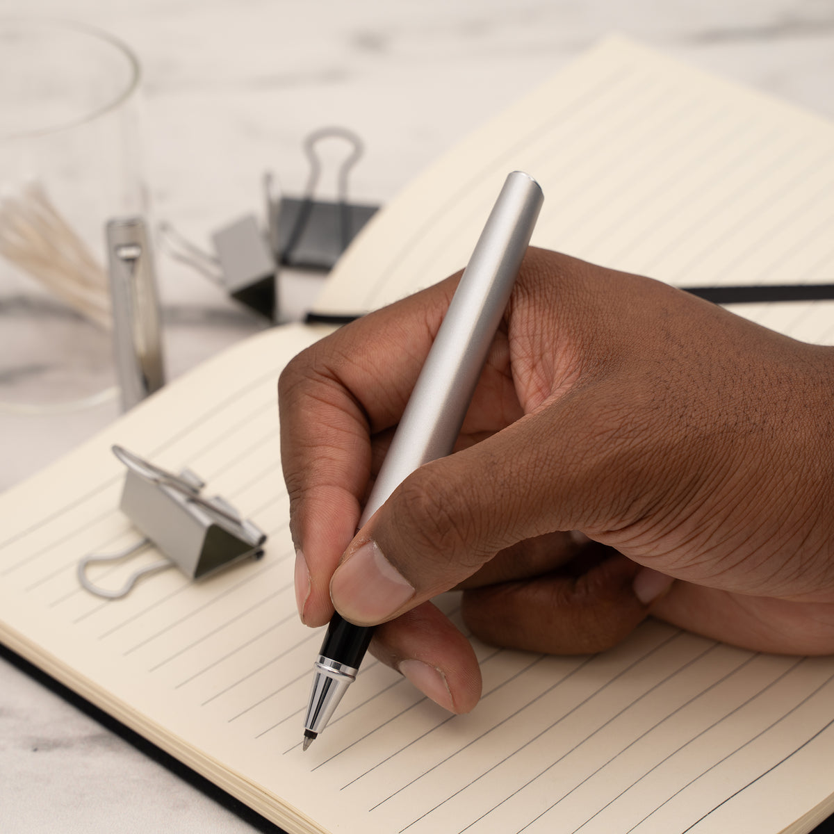 Parker Meridian Rollerball - Chrome with Chrome Trim