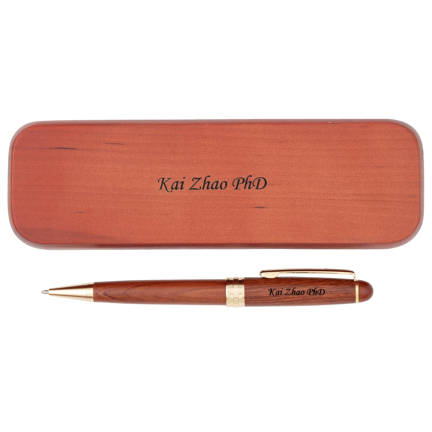 Dayspring Pens Rosewood Ballpoint Pen and Case
