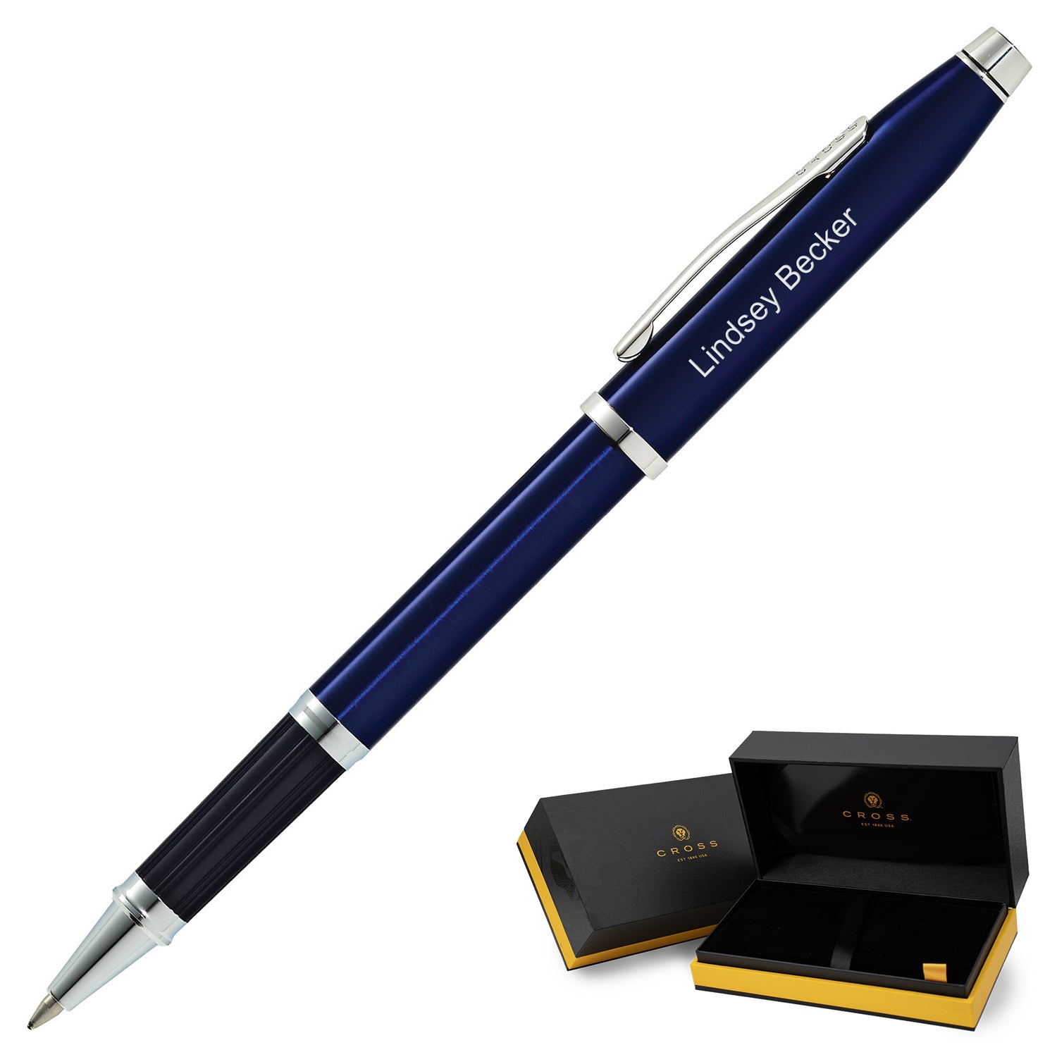 Cross Century II Translucent Blue Rollerball Pen