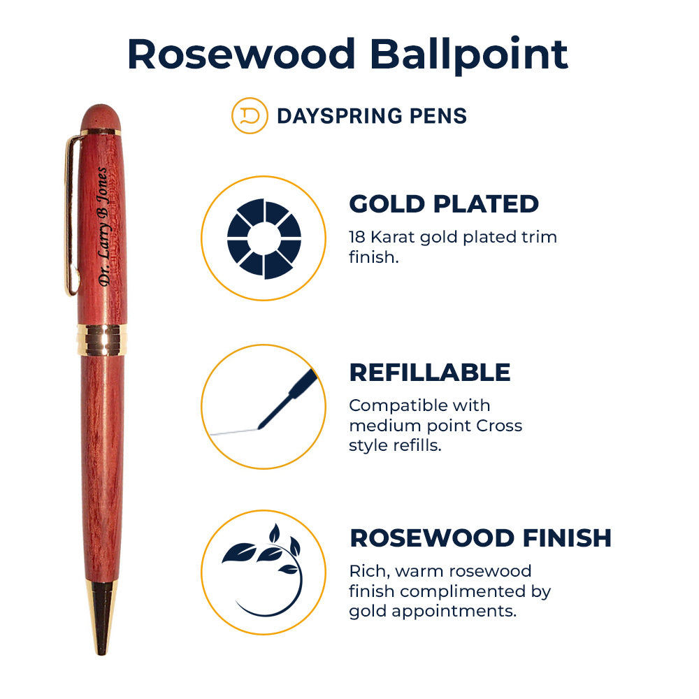 Engraved pens: the perfect personalized gift - Dayspring Pens