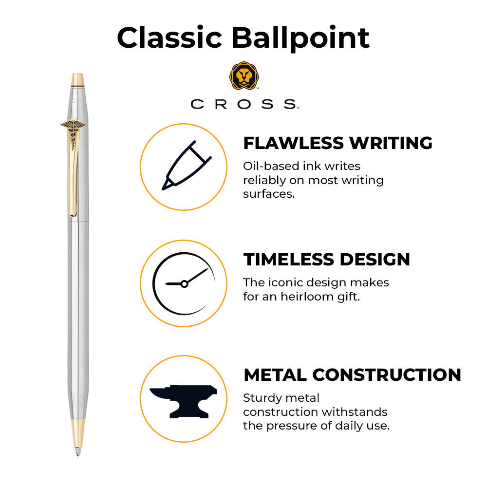 Medical Emblem  - Cross Classic Century Medalist Ballpoint Pen GP-1276 | 3302