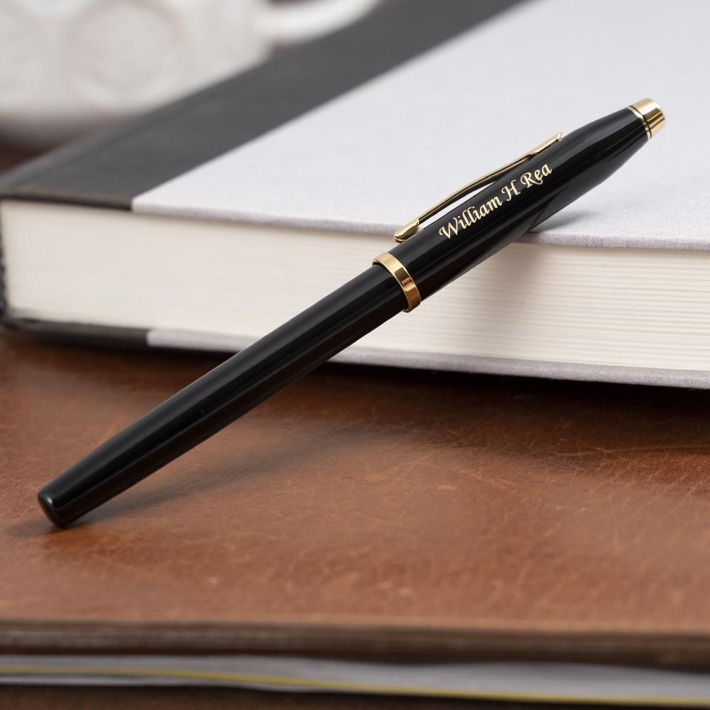 Cross Century II Black Lacquer Rollerball Pen