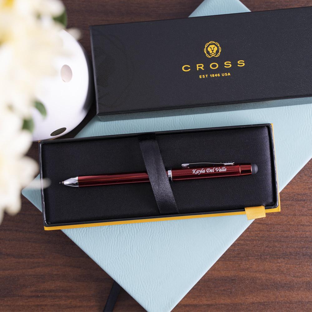 Cross Tech3+ Pen - Translucent Red GP-1222 | AT0090-13