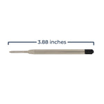 Dayspring Pens Parker Compatible Ballpoint Refills. 2 Pack Carded.