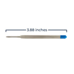 Dayspring Pens Parker Compatible Ballpoint Refills. 2 Pack Carded.