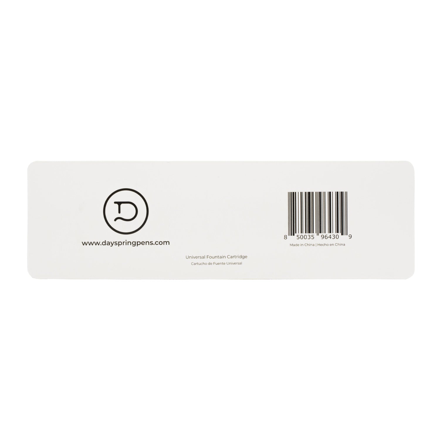 Fountain Pen Ink Refill Cartridges - 4 Pack