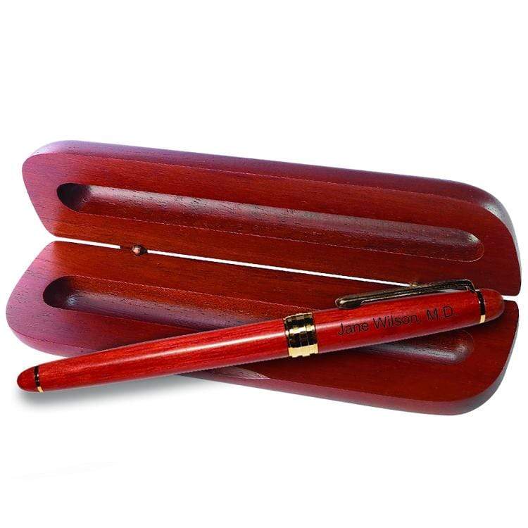 Woodmark Rosewood Rollerball with Matching Case GP-305